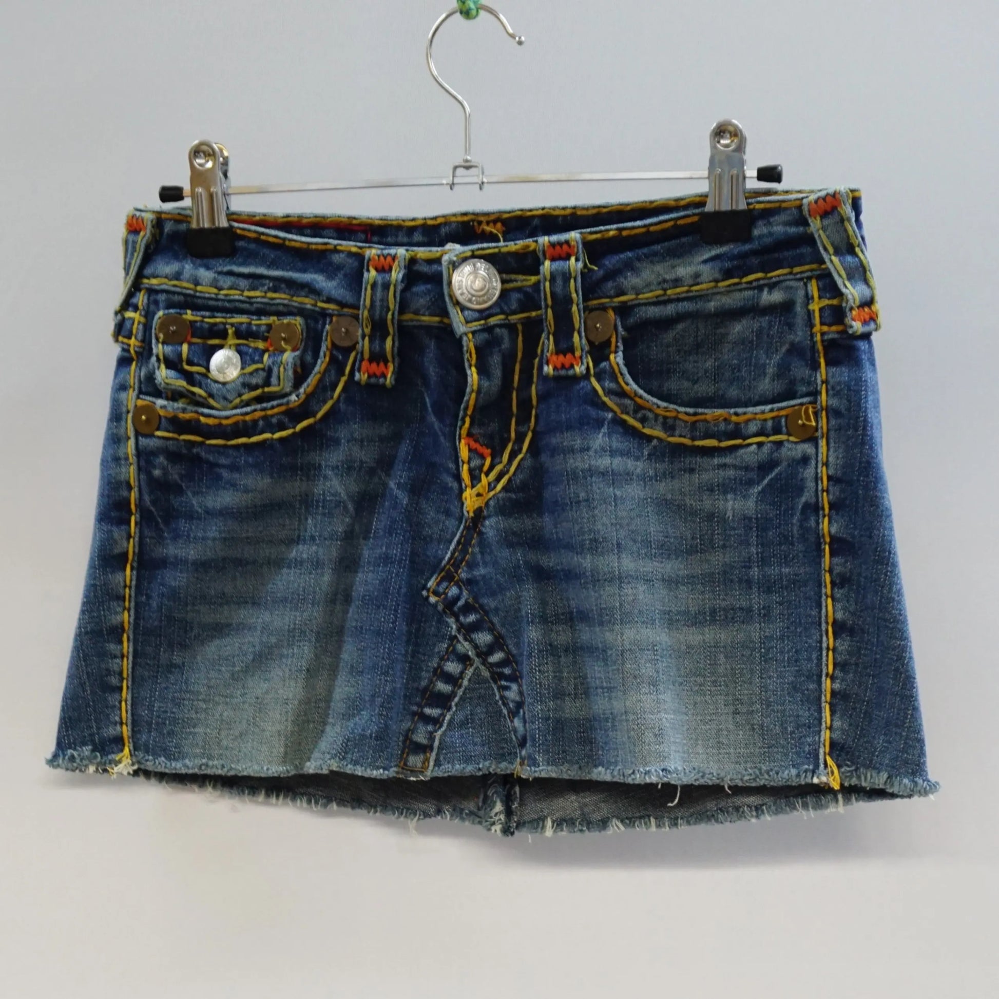 Vintage True Religion Blue Skirt