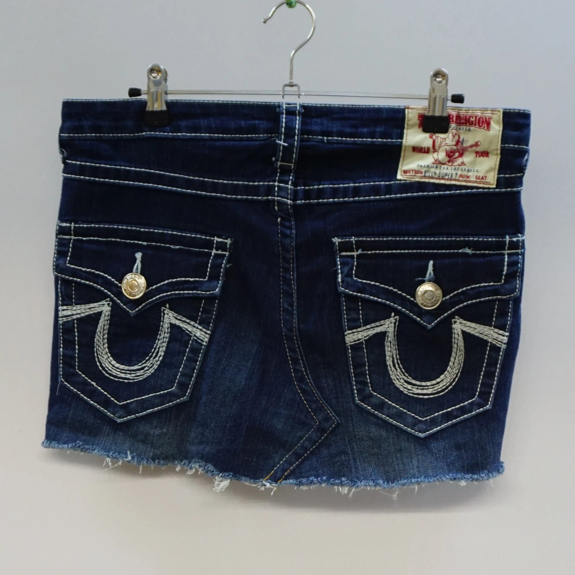 Vintage True Religion Blue Skirt