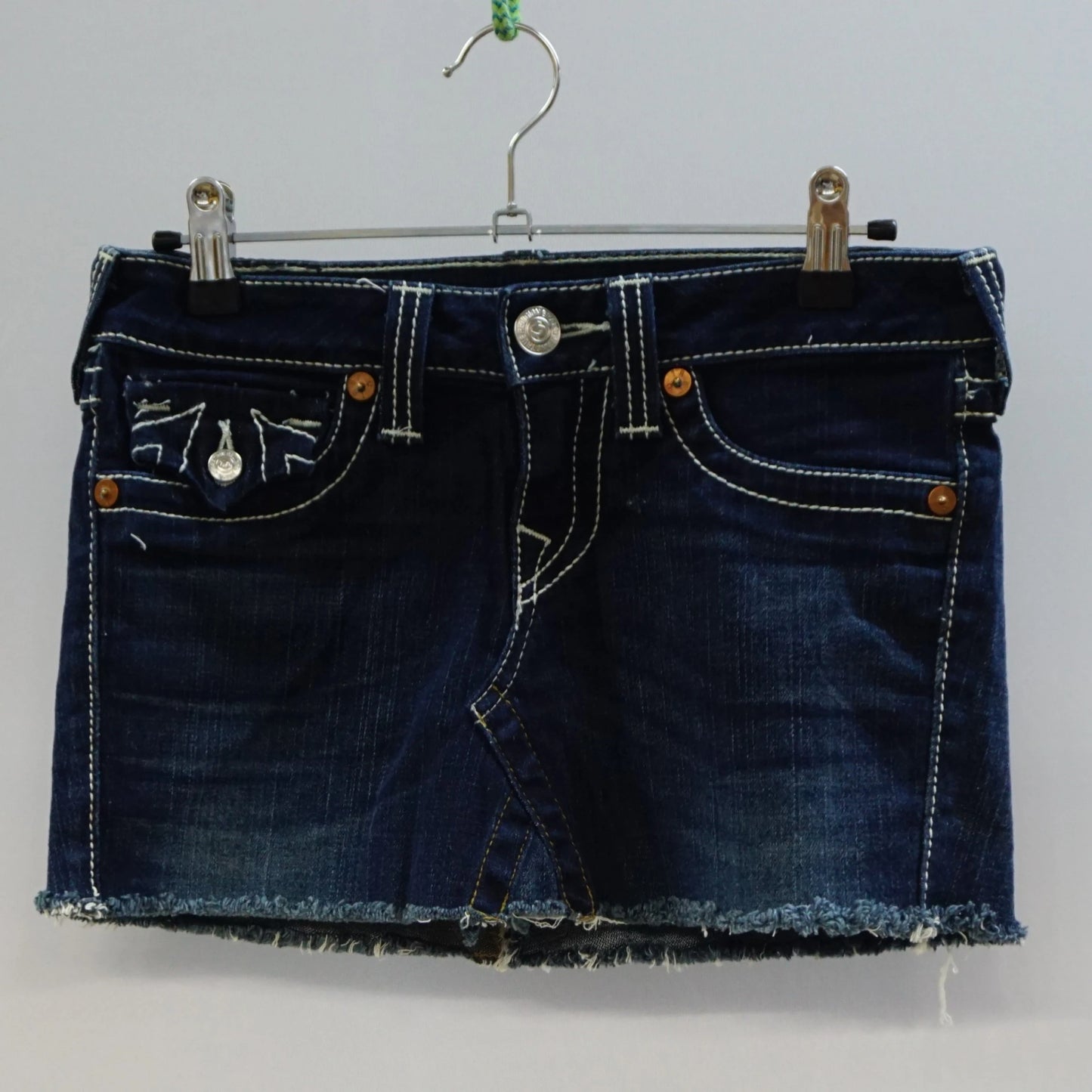 Vintage True Religion Blue Skirt