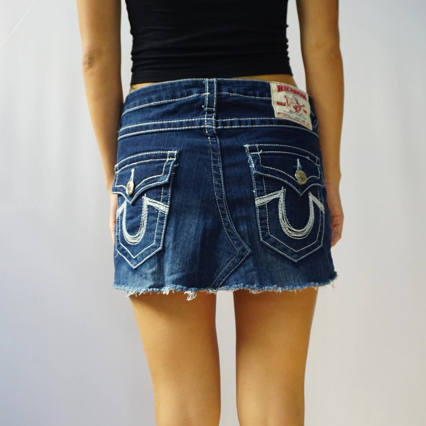 Vintage True Religion Blue Skirt