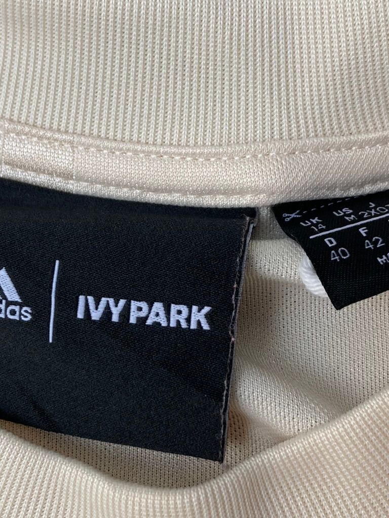 Adidas Ivy Park Cream Soccer Jersey Long Sleeve - Blokecore