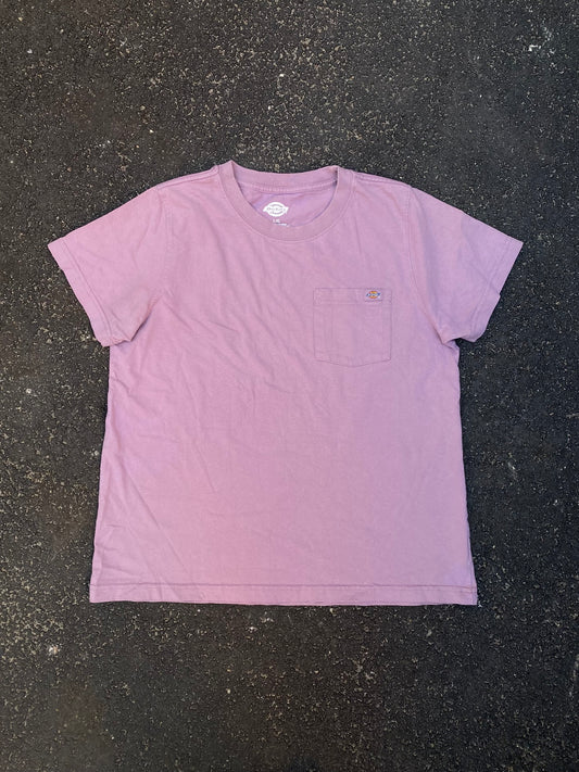 Dickies Pink Pocket Tee - XL - Heavyweight Cotton Boxy Fit