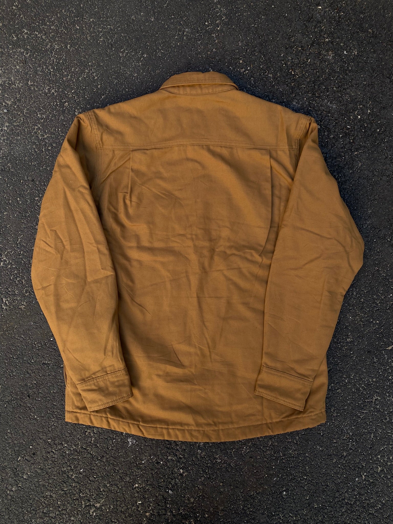 Vintage Dickies Lined Canvas Shirt Jacket - Brown Duck