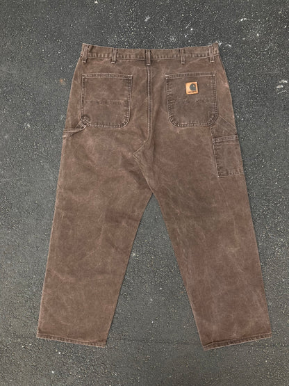Carhartt Carpenter Pants - Made in USA Brown 2000