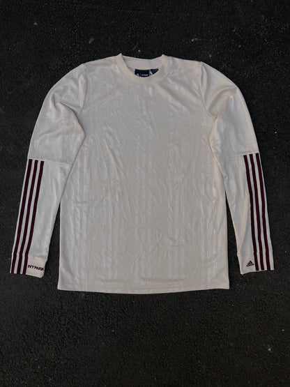 Adidas Ivy Park Cream Soccer Jersey Long Sleeve - Blokecore