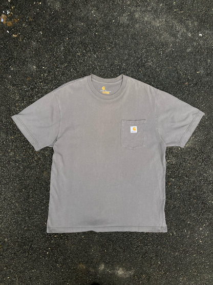 Carhartt Gray Original fit Logo T-shirt