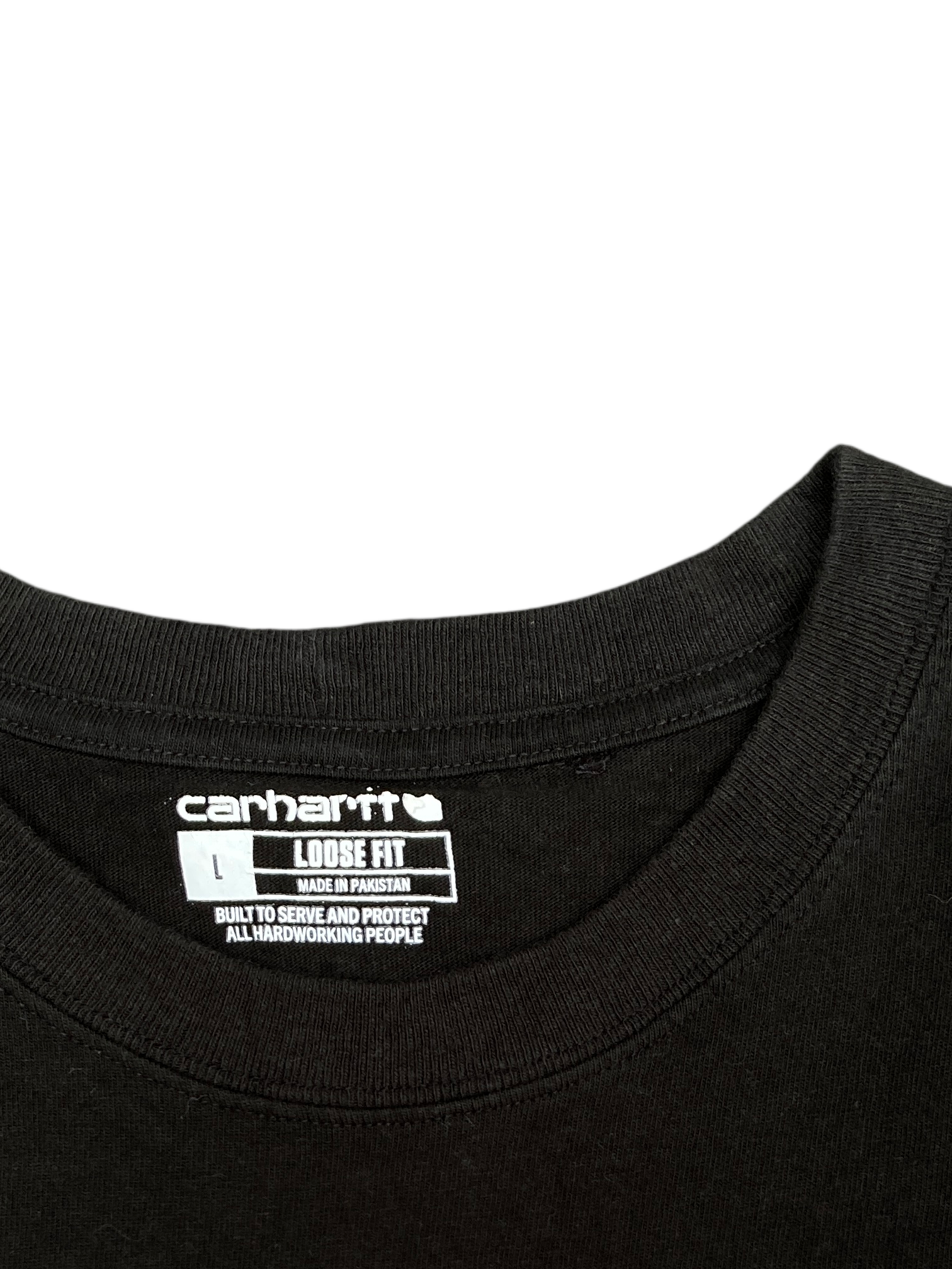 Carhartt Black Loose fit Logo T-shirt