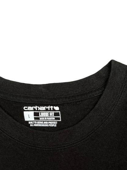 Carhartt Black Loose fit Logo T-shirt
