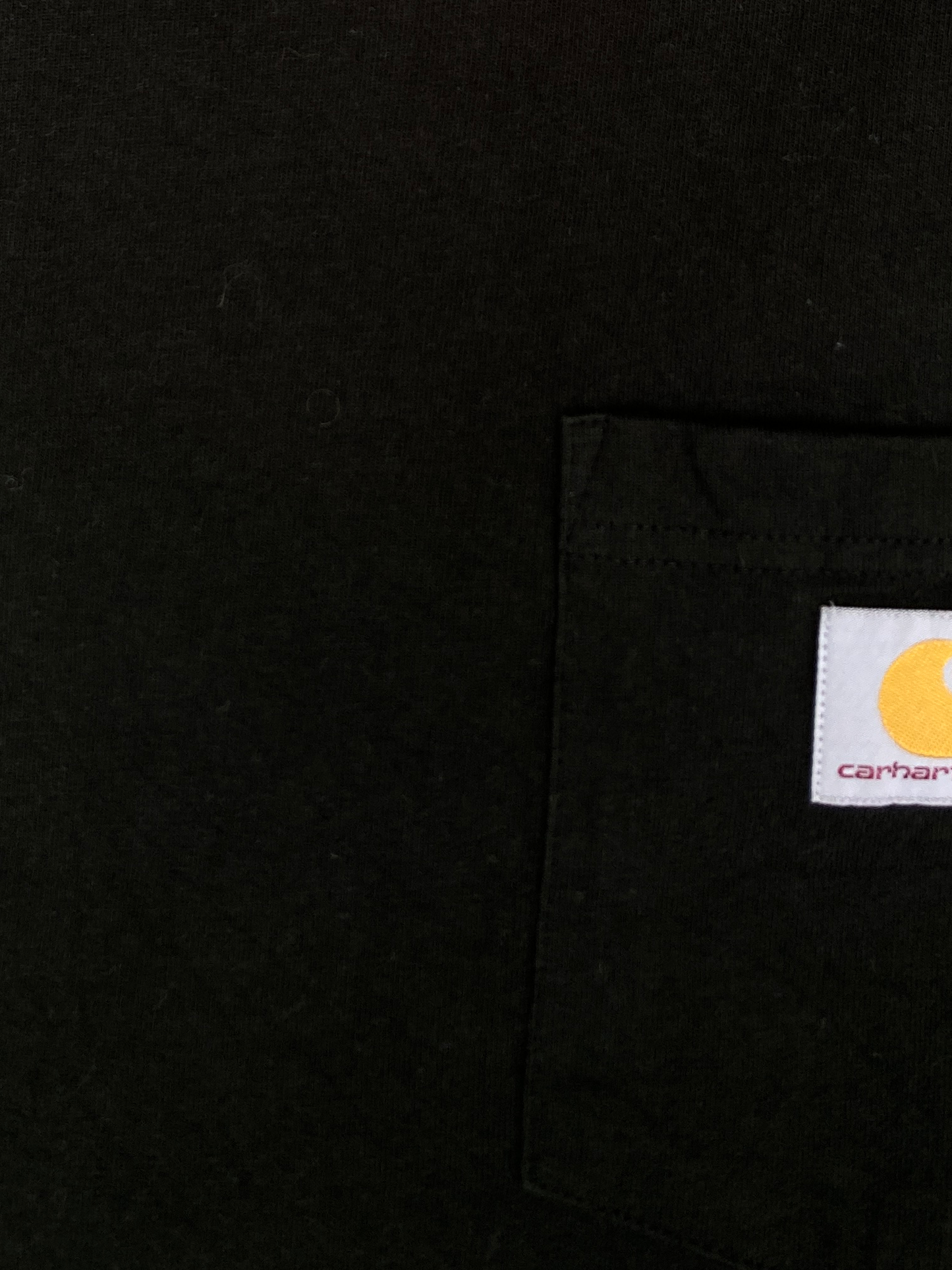 Carhartt Black Loose fit Logo T-shirt