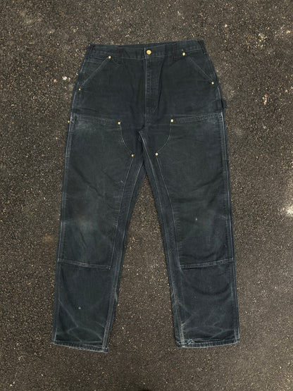 Vintage Carhartt Black Double Knee Made in USA Loose original fit Jeans