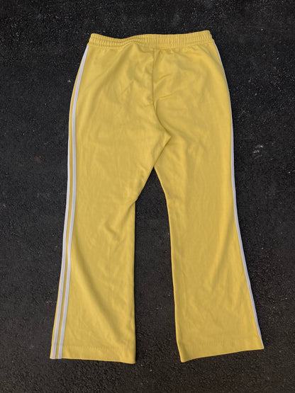 Adidas x Wales Bonner Yellow Tracksuit Pants - Retro Flare Tailored