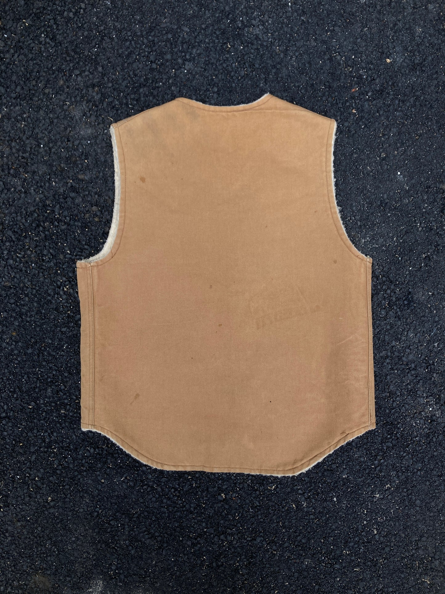 Vintage Carhartt Brown Sherpa Vest Union Made