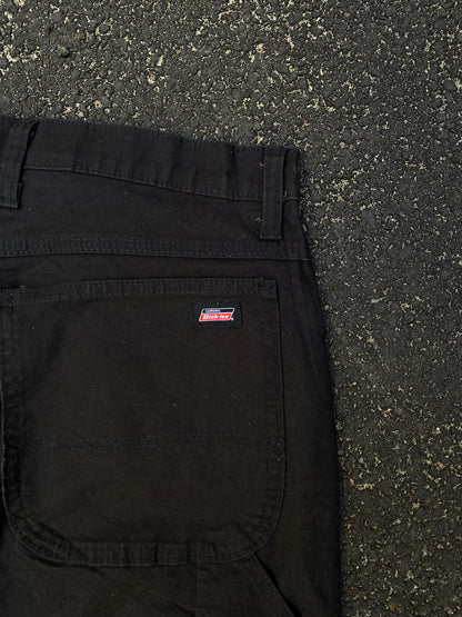 Dickies Black Carpenter Pants - Duck Canvas - Relaxed Fit