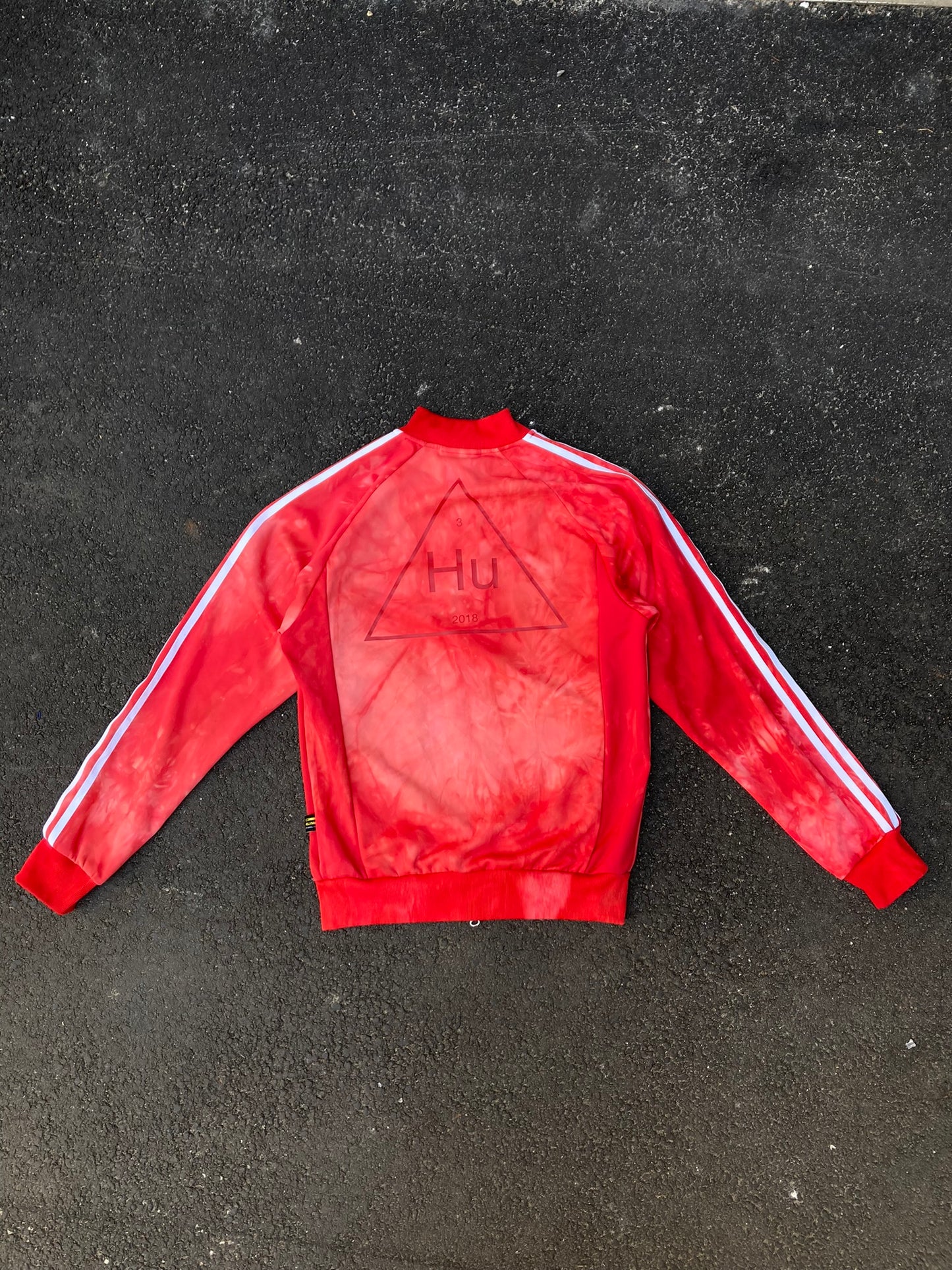 Adidas x Pharrell Williams Hu Holi Superstar Track Jacket - Scarlet Red