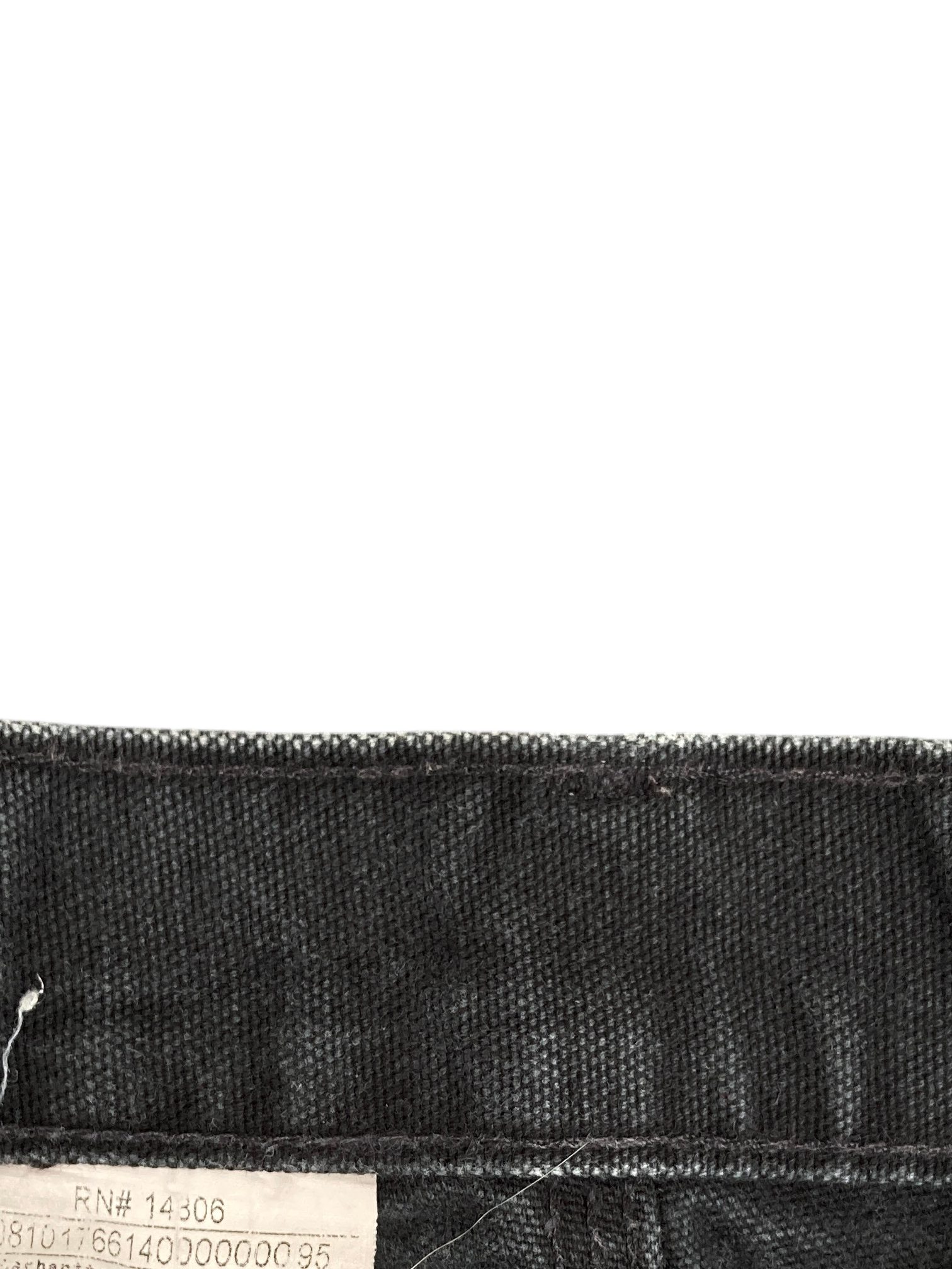 Carhartt Black Carpenter Pants Dungaree fit