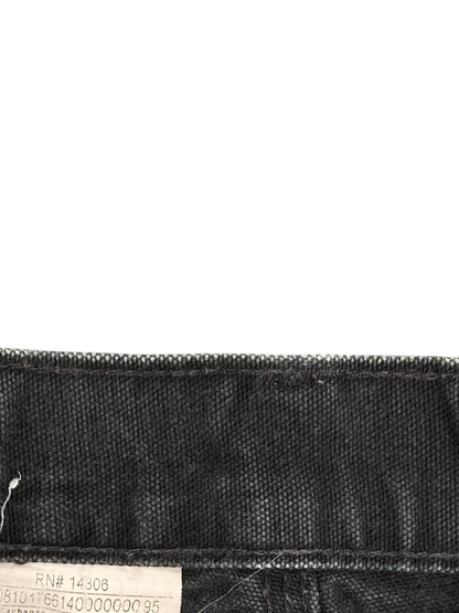 Carhartt Black Carpenter Pants Dungaree fit