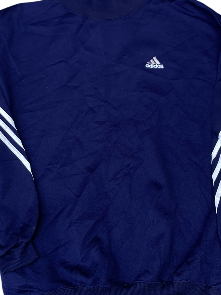 Vintage Adidas Harman Sports Navy Crewneck Sweatshirt