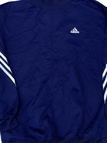 Vintage Adidas Harman Sports Navy Crewneck Sweatshirt