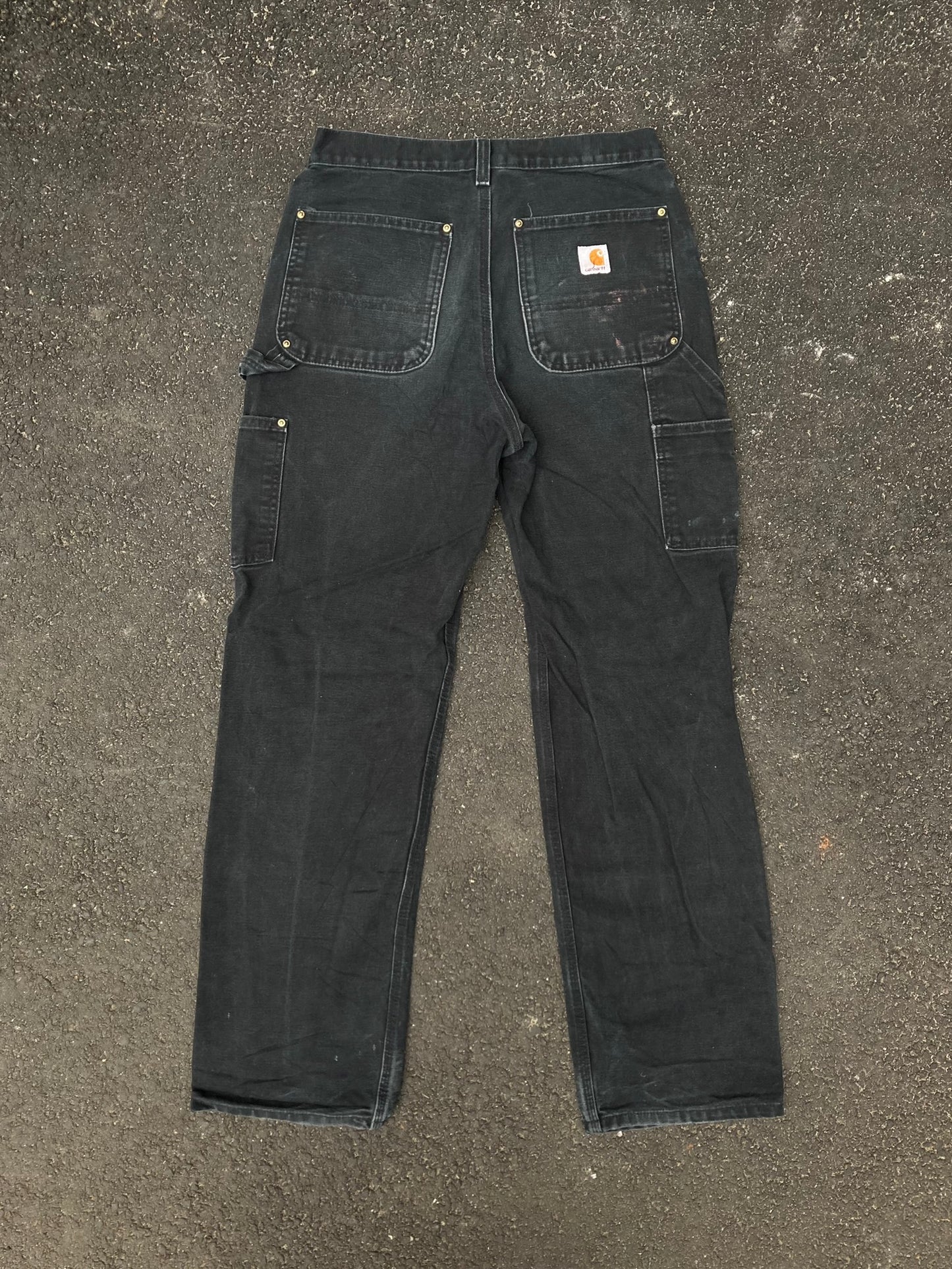 Carhartt Double Knee Carpenter Pants - Black