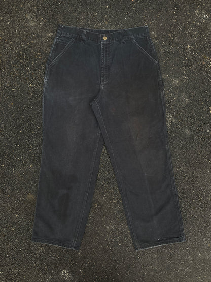 Carhartt Black Carpenter Pants Dungaree fit