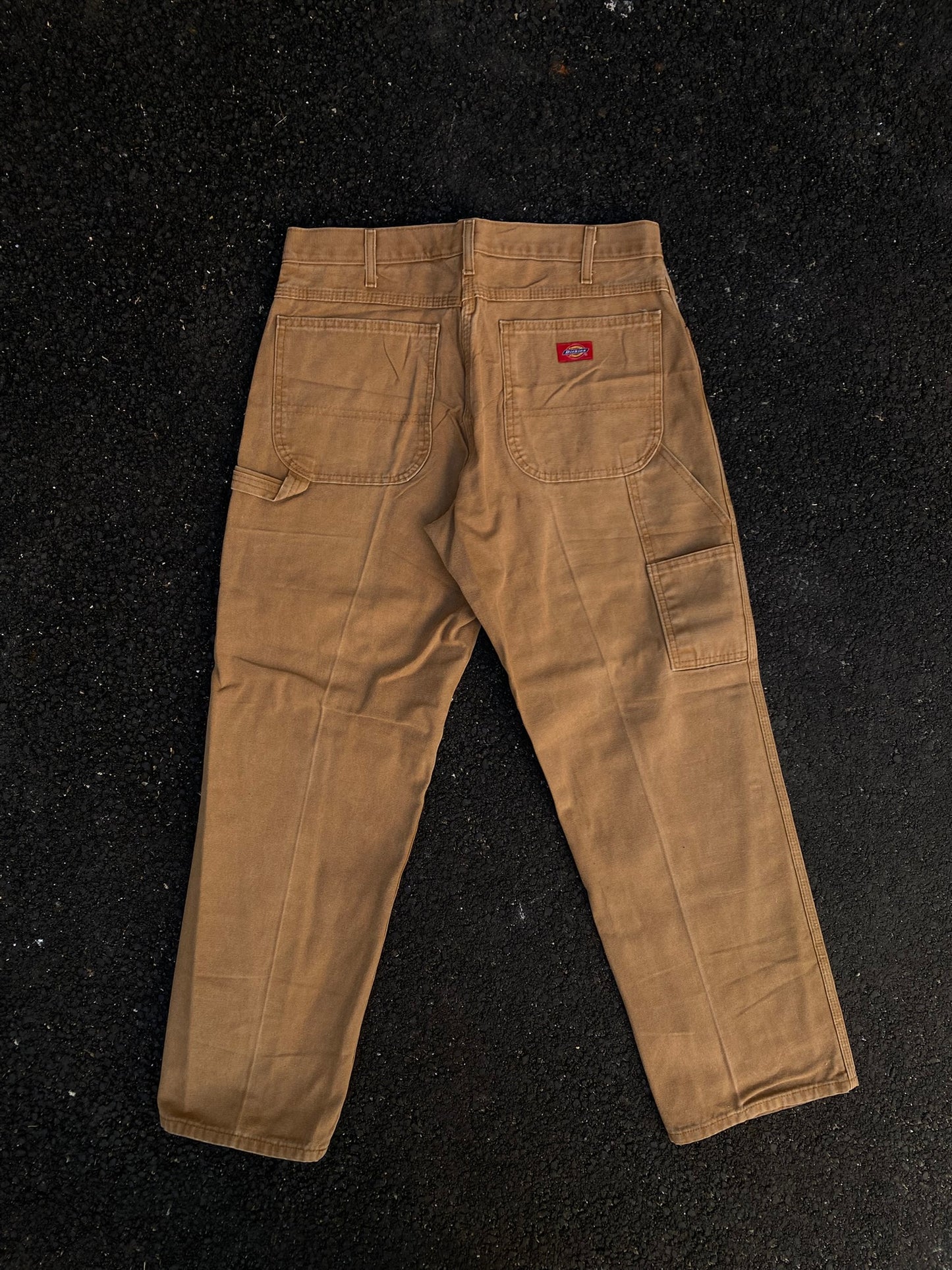 Dickies Duck Canvas Work Pants - Brown Carpenter