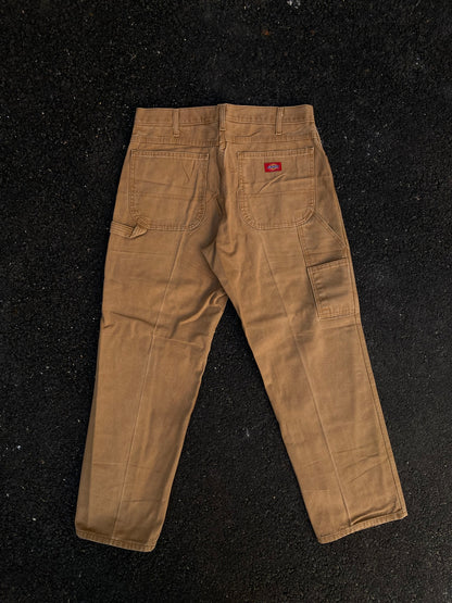 Dickies Duck Canvas Work Pants - Brown Carpenter