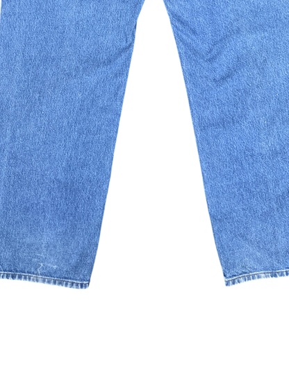 Carhartt Blue Double knee Dungaree fit Jeans