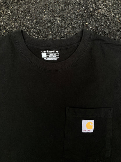 Carhartt Black Loose fit Logo T-shirt