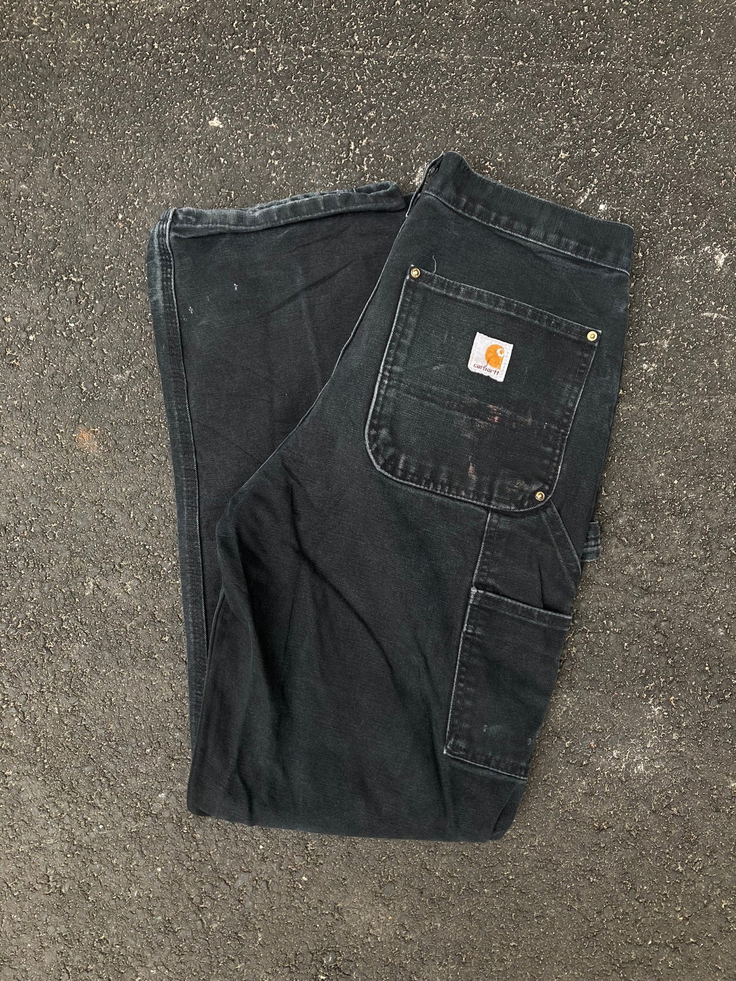 Carhartt Double Knee Carpenter Pants - Black