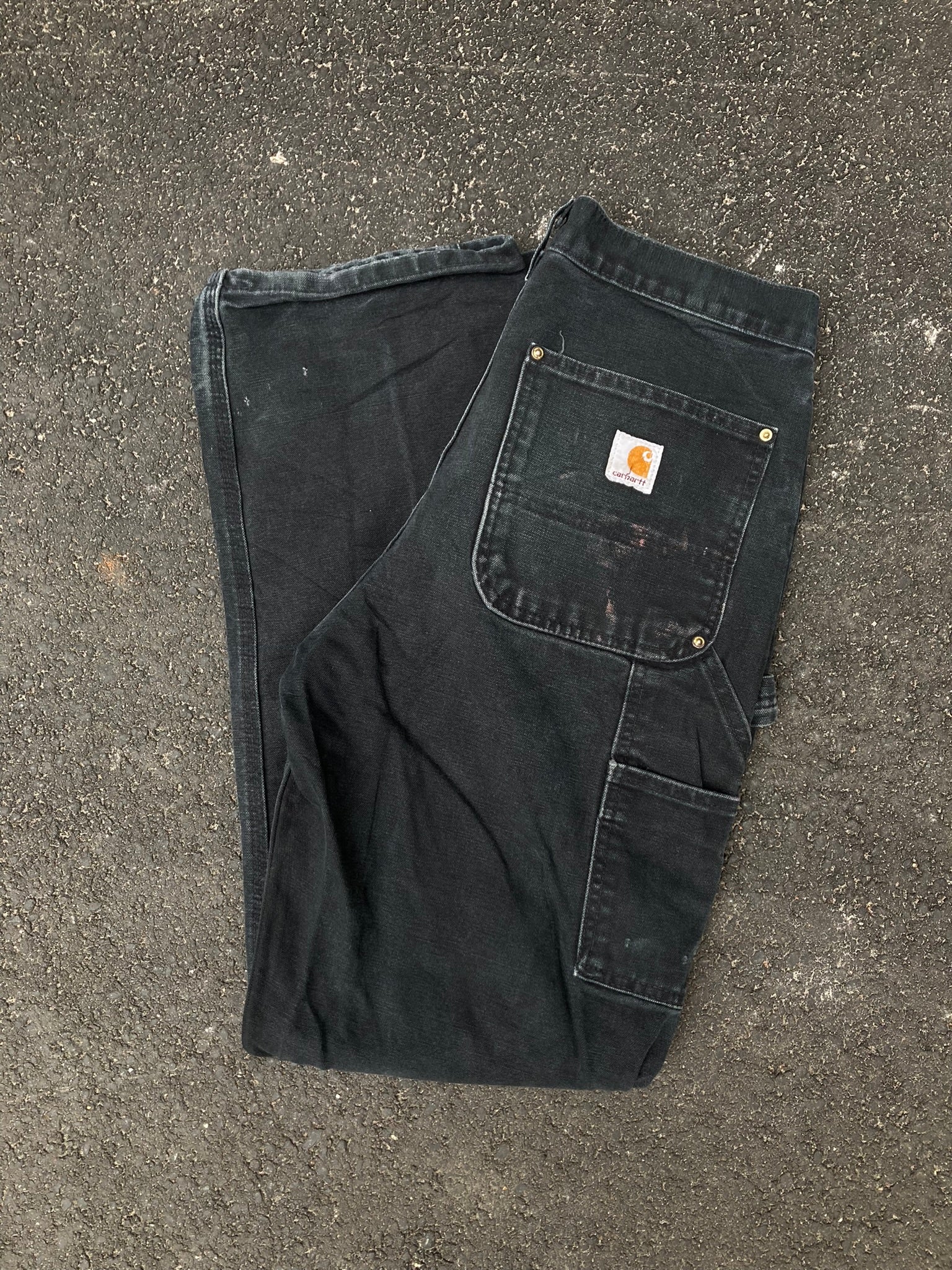 Carhartt Double Knee Carpenter Pants - Black
