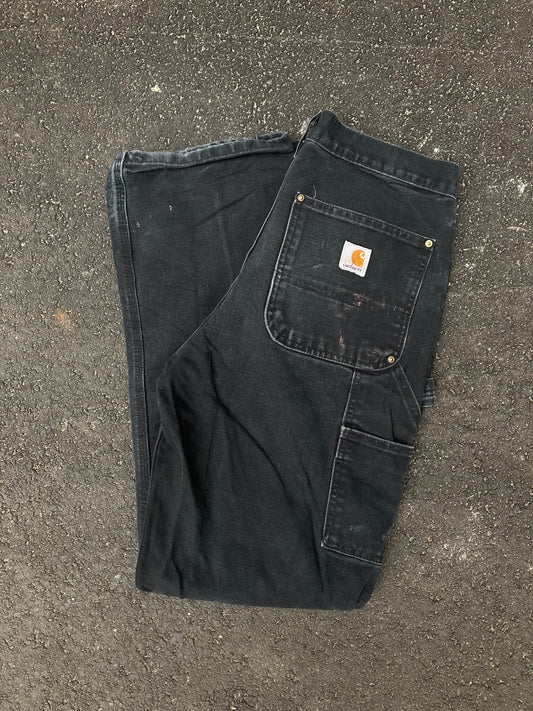 Carhartt Double Knee Carpenter Pants - Black