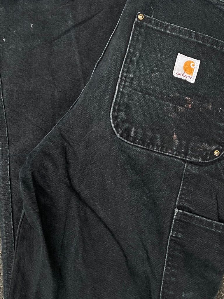 Carhartt Double Knee Carpenter Pants - Black
