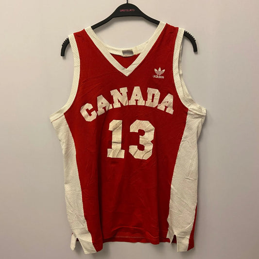 Vintage Adidas Red Canada Jersey