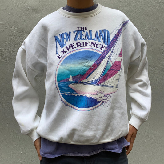 White New Zealand Sweatshirt front