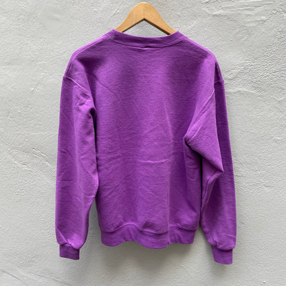 Vintage College Purple Sweatshirt