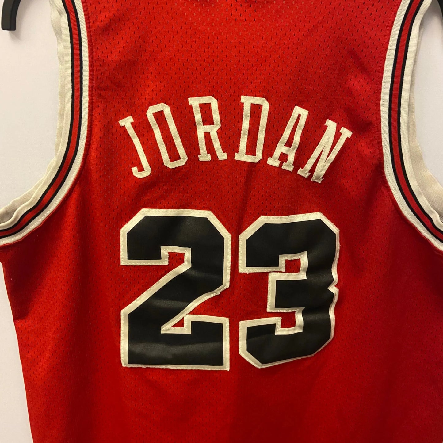 Vintage Nike Red Mickael Jordan Jersey