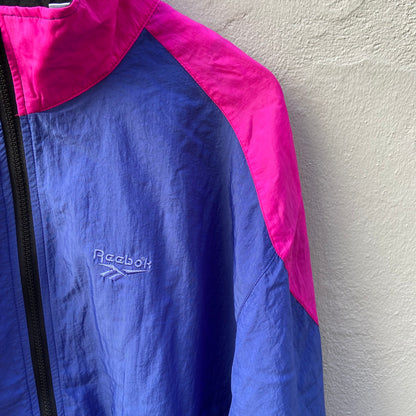 Blue/Purple Reebok Windbreaker