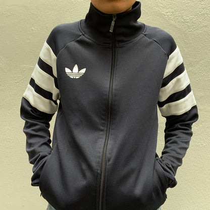 Blue Adidas Originals Track Suit front