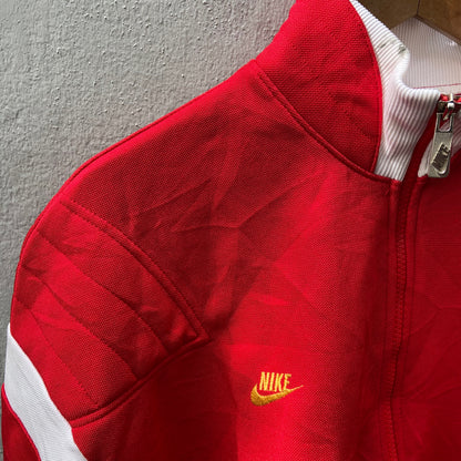 Red 80s Nike Track Suit