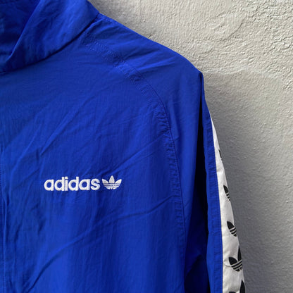 Blue Adidas Windbreaker