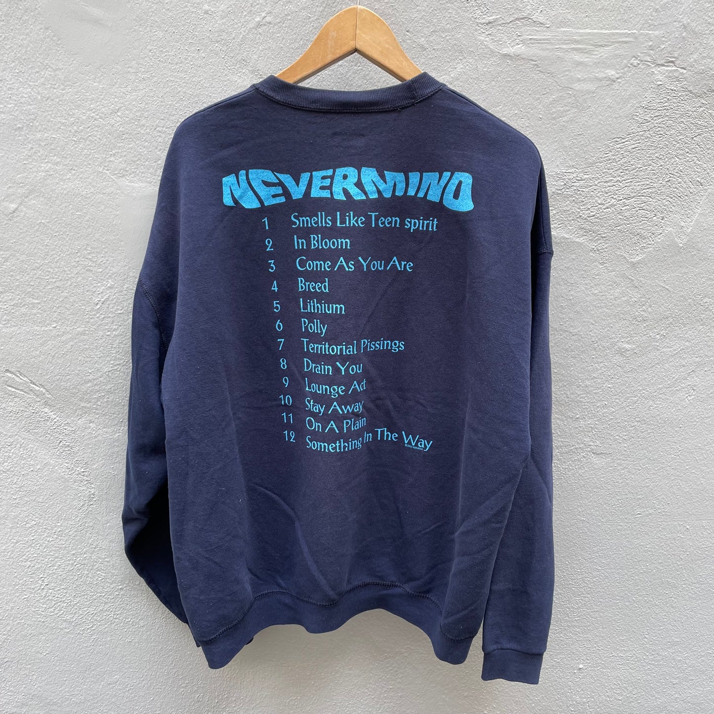 Nirvana Navy Sweatshirt