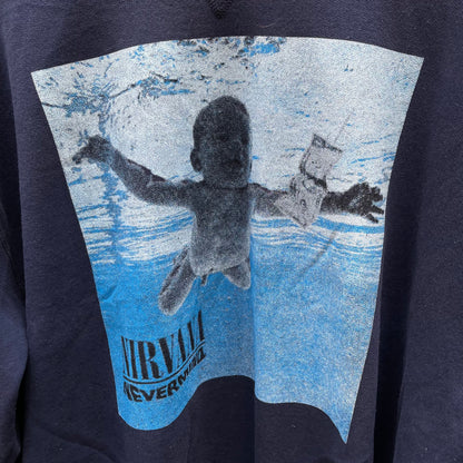 Nirvana Navy Sweatshirt