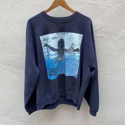 Nirvana Navy Sweatshirt