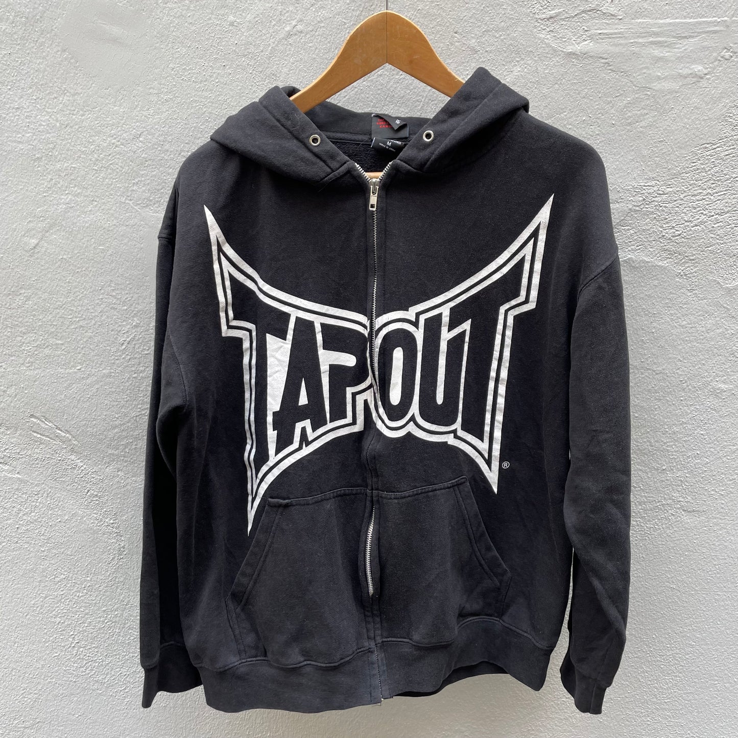 Vintage Tap Out Zipped Hoodie