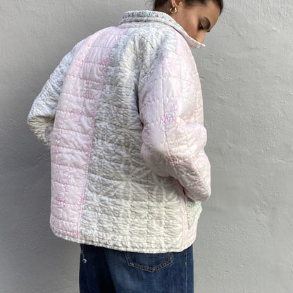 Pink Blanket Jacket back