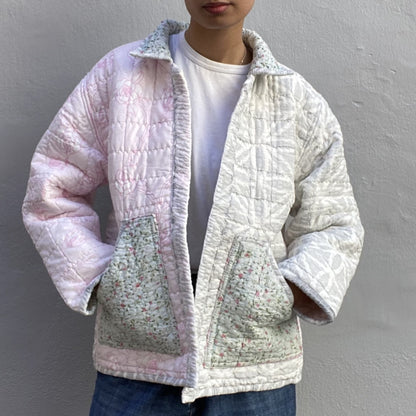 Pink Blanket Jacket front