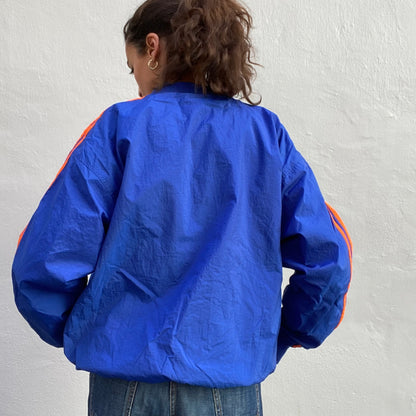 Adidas Blue/Orange Windbreaker soft