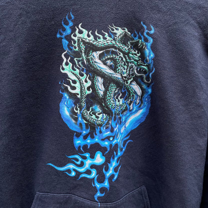 Dragon Navy Hoodie