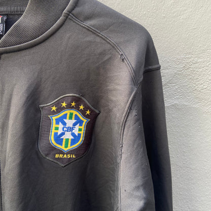 Brazil Grey Nike Track Suit