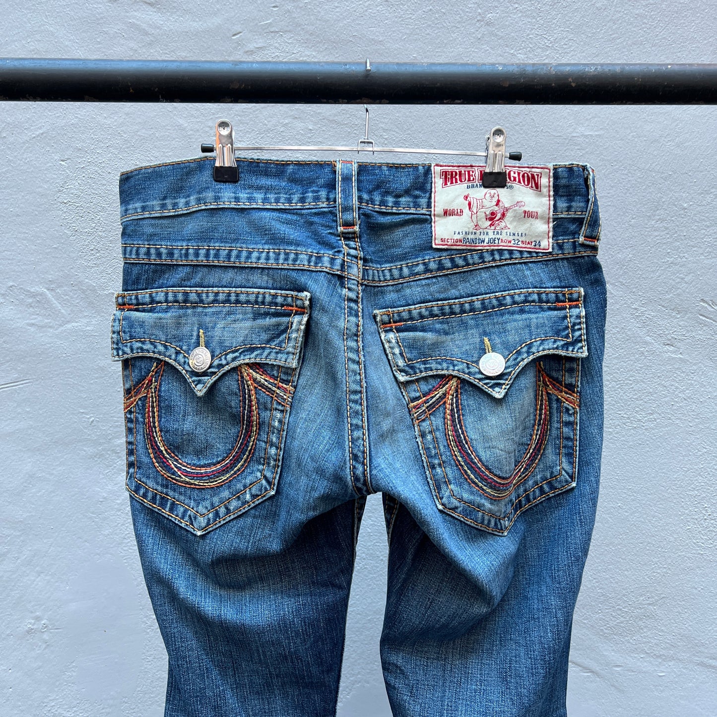 Vintage True Religion Bootcut Pants Back pockets